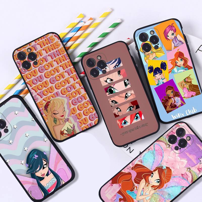 For apple phone case girl w-winx-c-bear phone case iPhone 8 7 6 6S Pl