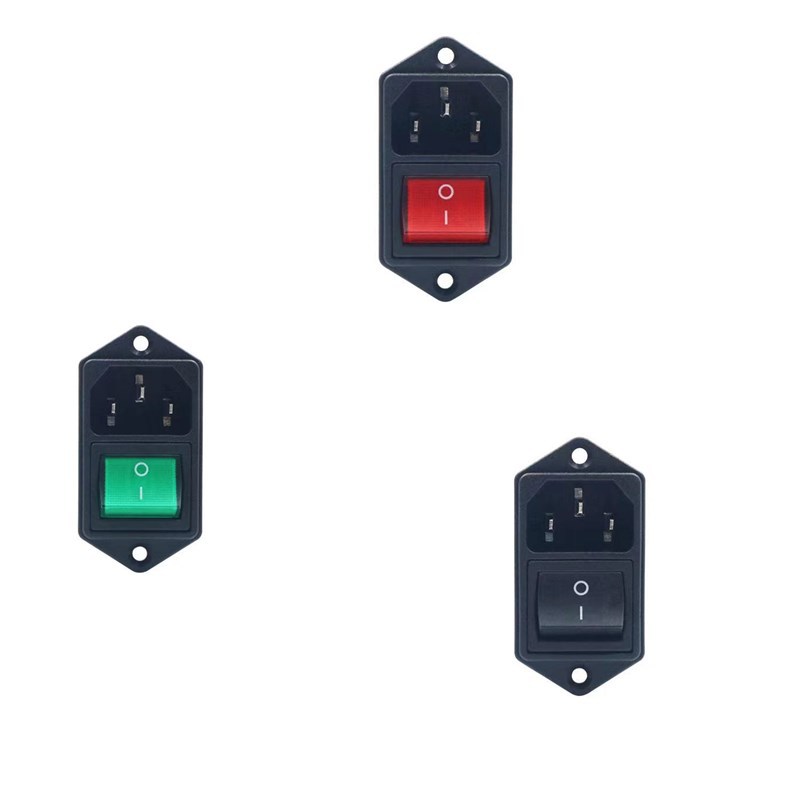 ac插座AC008三合一品字电源插座 AC插座DB器具AC二合一插座