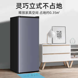 荣事.达全冷冻小冰箱180L抽屉式冰柜立式储奶小型家用节能急冻冷