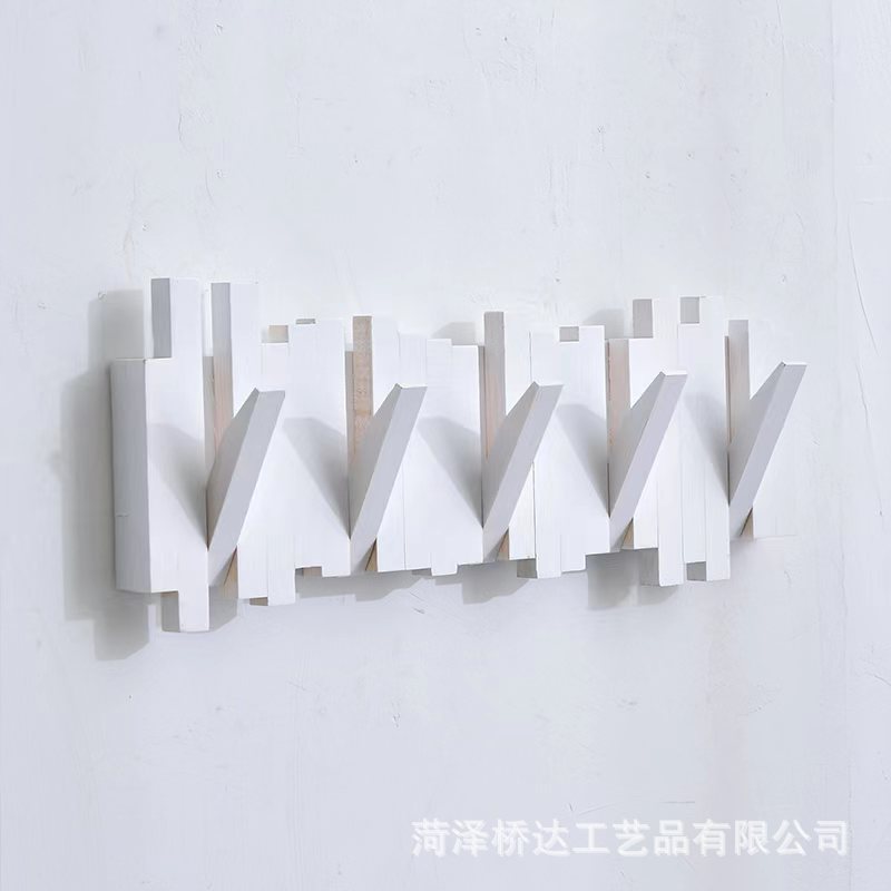 ハンガーの壁に壁を掛けて家に入ると玄関にハンガーを掛けます。穴を開けないでください。|undefined