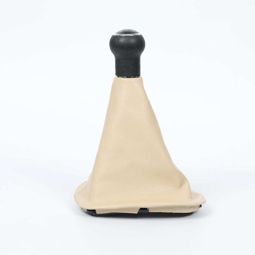 Funda Protectora de Cuero Beige para Palanca de Cambios, Compatible con Volkswagen Passat B5, Accesorios para Palanca de Cambios image 4