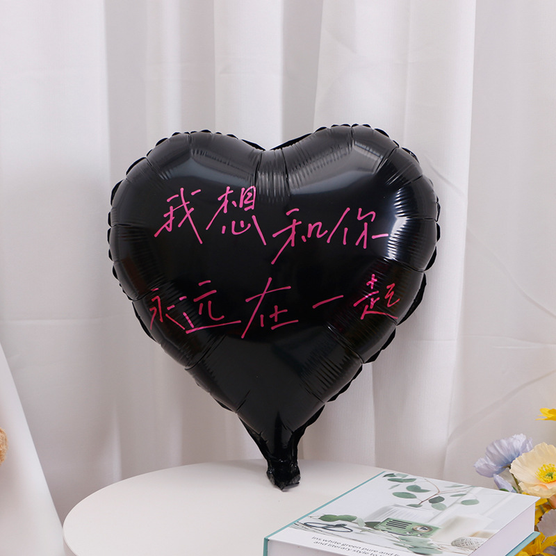 Palloncini a forma di cuore da 18 pollici per compleanno, decorazioni per feste di compleanno per ragazze, palloncini in lamina per celebrazioni ed eventi_voghion.com