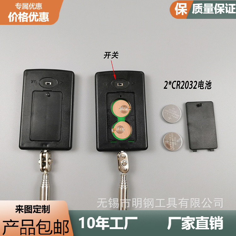 Espejo de inspección Vientiane Espejo de inspección telescópico espejo plegable reflector de hardware coche con reparación de luz Espejo de inspección inferior del coche