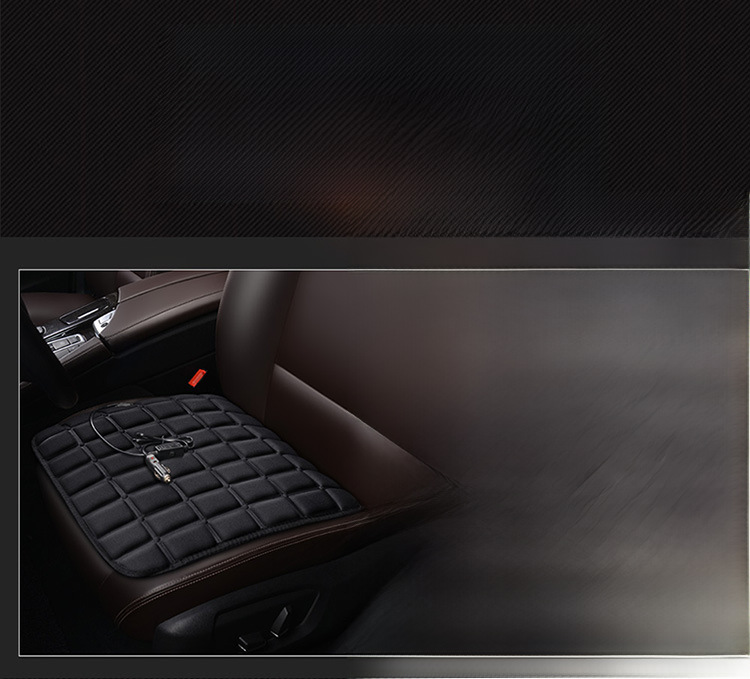 Cross-border square heating small square cushion car seat cushion single seat wholesale winter seat cushion interior accessories jewelry heating pad