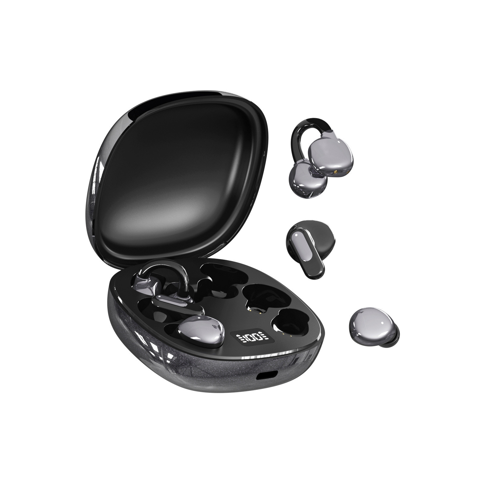 트리플 b115 Bluetooth 이어폰 6개 이어폰 고음질 귀끼워넣기식 수면 Bluetooth 장