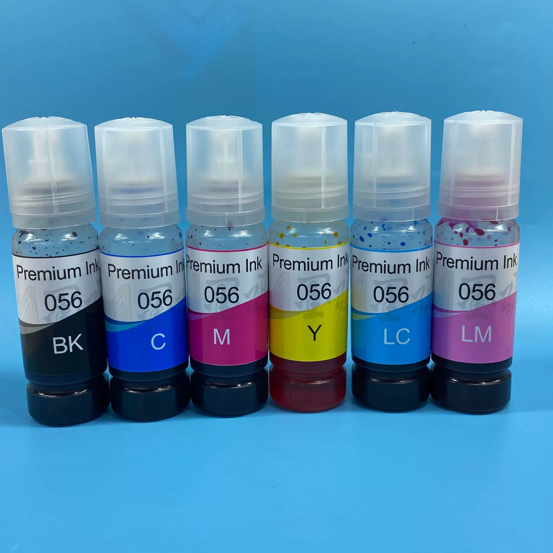 056 Ink 057 107 108 574 Dye ink EP L8050 L8058 Принтер совместим с чернилами