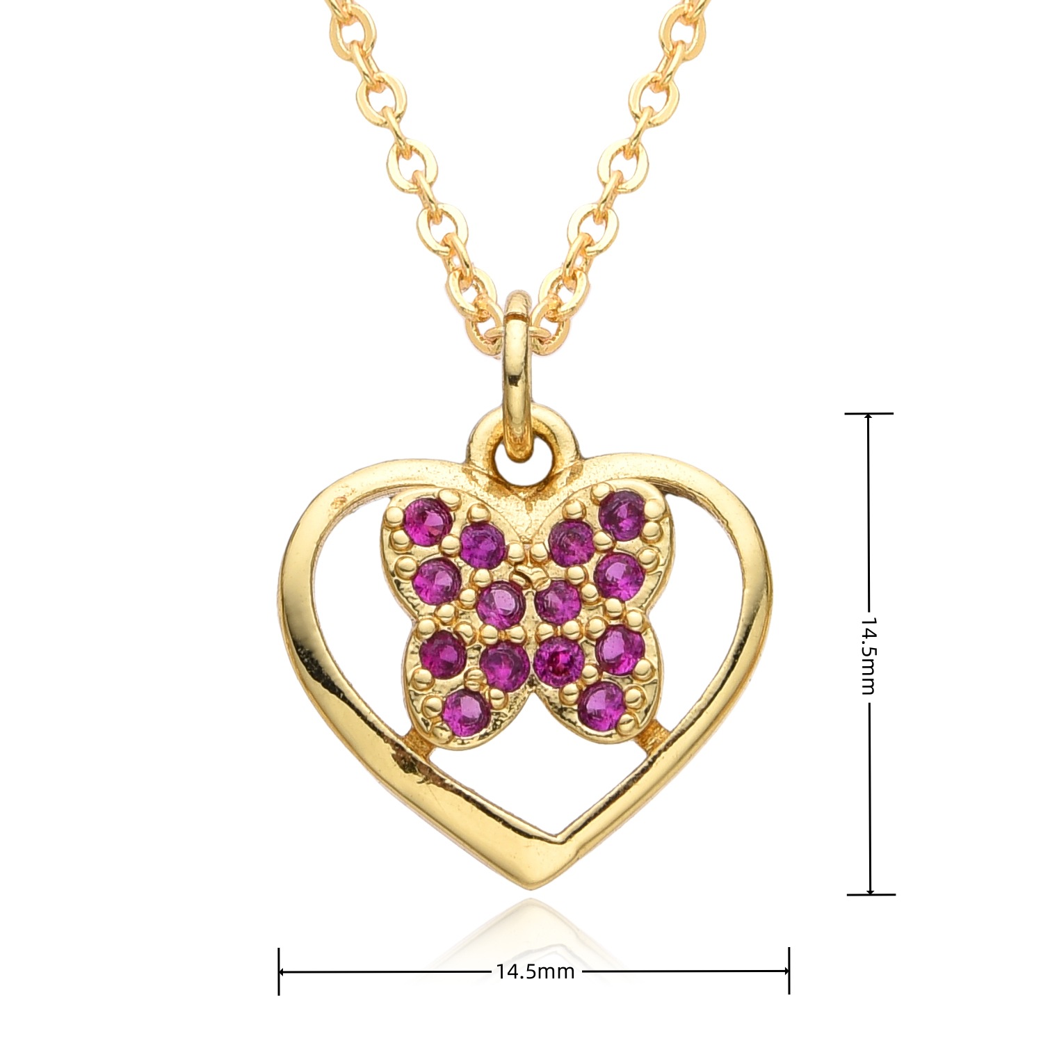 9g Weight Copper Pendant Material Zircon Inlay Material Pendant Necklace Classification Copper Chain Material 1 Piece Quantity Holiday, Date, Street Occasion Copper Material Heart Shape Pattern Women's Gender Inlay Design Simple Style, Classic Style Style Copper Inlay Heart Shape Zircon Pendant Necklace 14