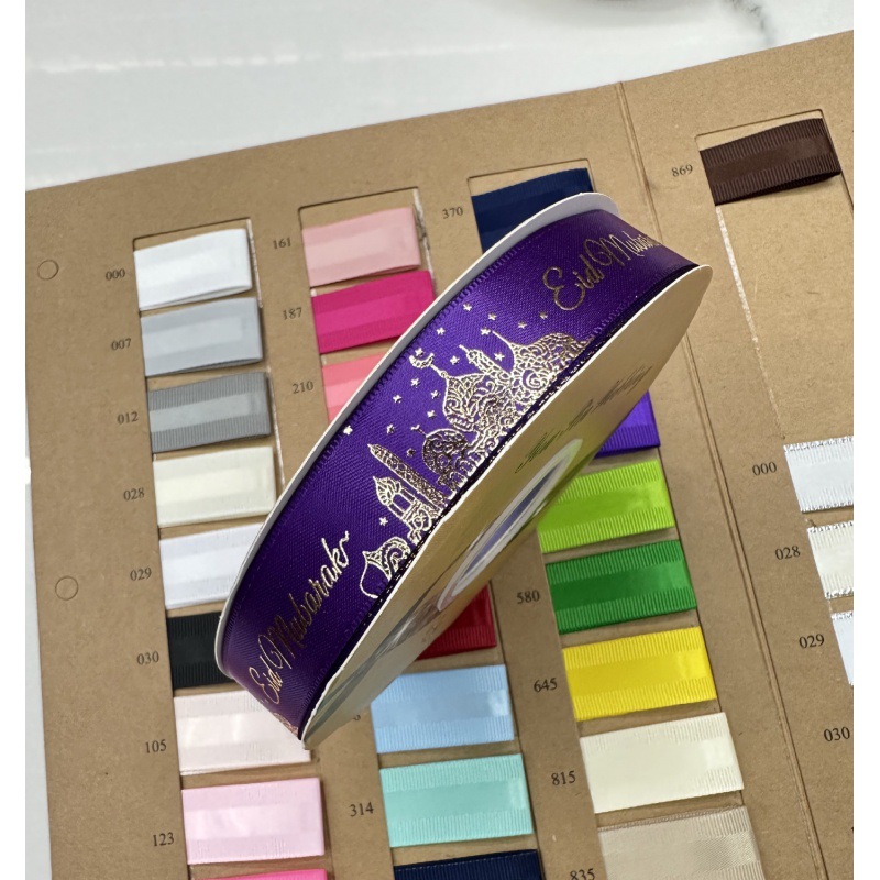 Ventas transfronterizas de castillo de fijación en caliente con decoración de vacaciones arco diy2cm de ancho fábrica de cinta directa