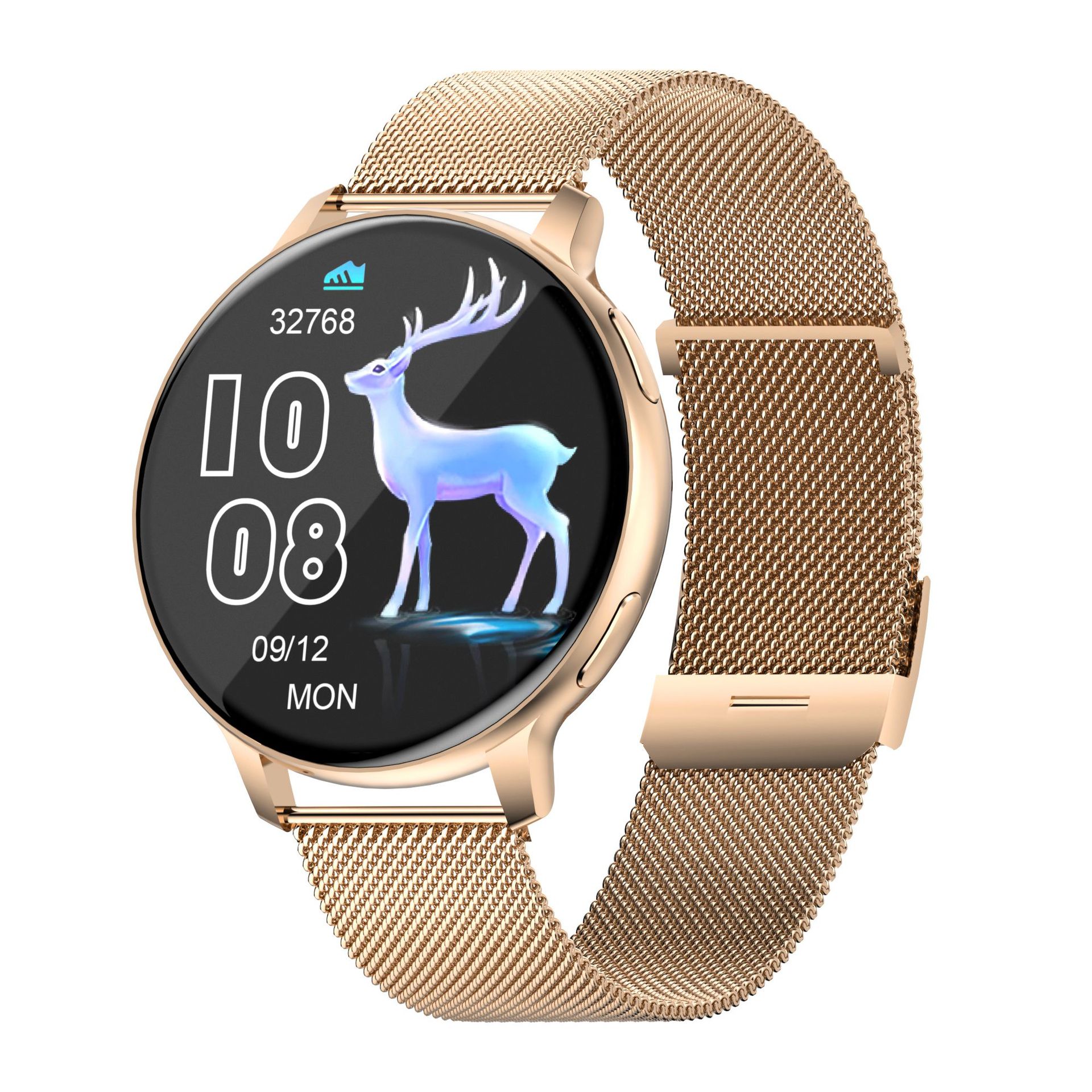 Nuevo S53 reloj inteligente Bluetooth llamada ritmo cardíaco sangre oxígeno tiempo control de la música pulsera inteligente reloj deportivo