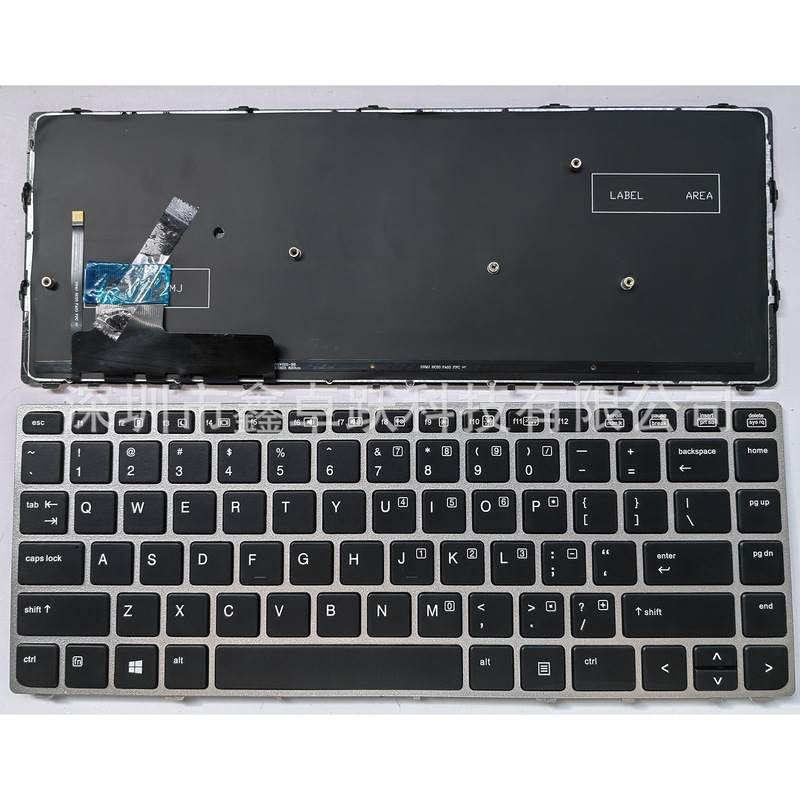 US for HP EliteBook Folio 9470M 9470 9480 9480M Keyboard HSTNN-I10C