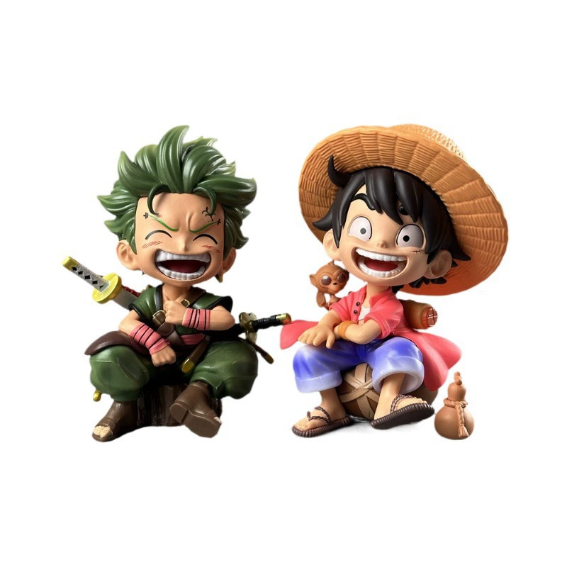 One Piece Hand Luffy Саурон Ситтер Q версия Tide Play мультфильм Аниме настольный автомобиль окружающие подарки
