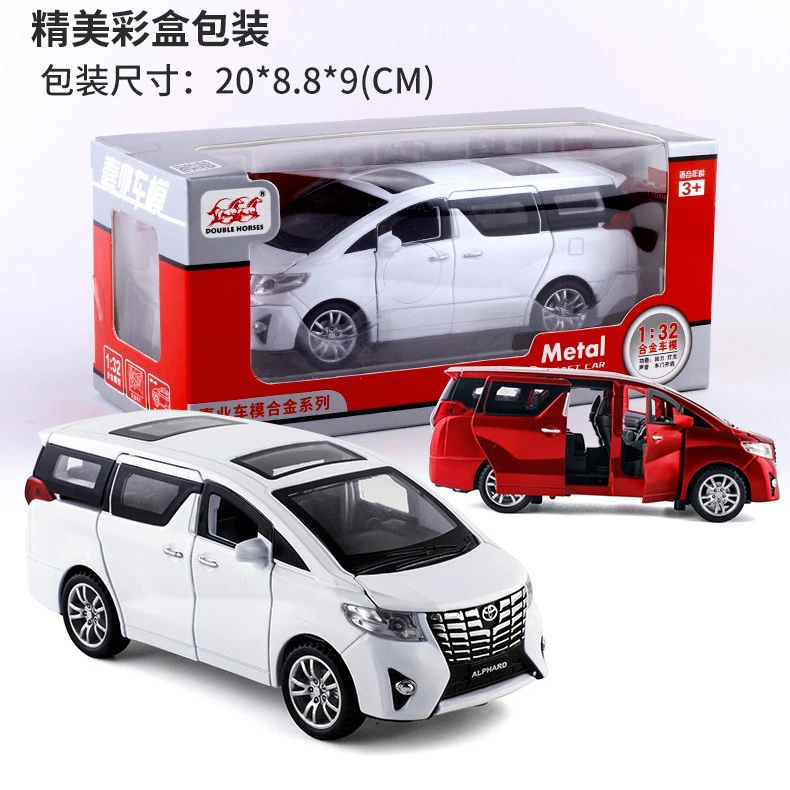 嘉业 Toyota, воинственные, реалистичная металлическая модель автомобиля с светлой музыкой, масштаб 1:32