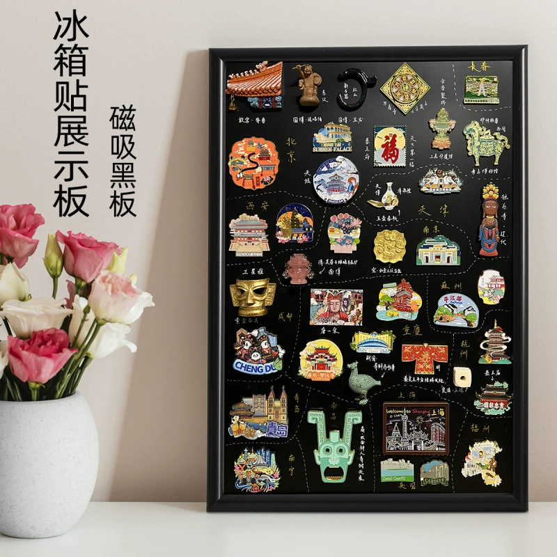 Магнитная доска для дисплея, маленькая доска, магнит на холодильник, подставка для дисплея с крышкой, бытовая магнитная доска, фото, настенная подвесная, бесплатная доставка