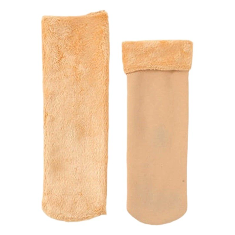 [Снежные носки] Зимние Толстые мужские и женские носки с высокой трубкой на флисовой подкладке, теплые зимние носки, домашние носки, женские носки