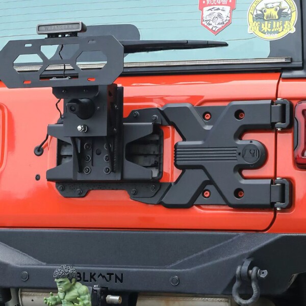 Suitable for Wrangler JL tailgate reinforced spare tire bracket…