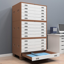 画柜家用5层书画收纳柜工程图纸收纳柜0号1号底图柜菲林柜图纸柜
