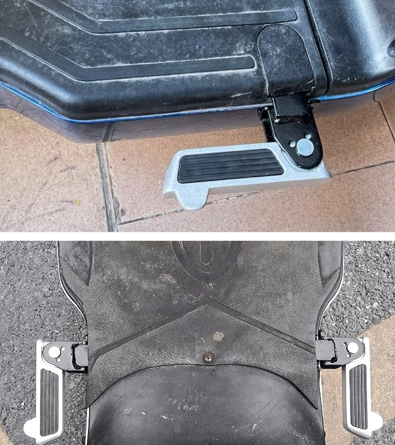 Suitable for Yadea Electric Scooter De2 Deep Front Footrest, Widened Footrest, Square Footrest Modification, Universal Type