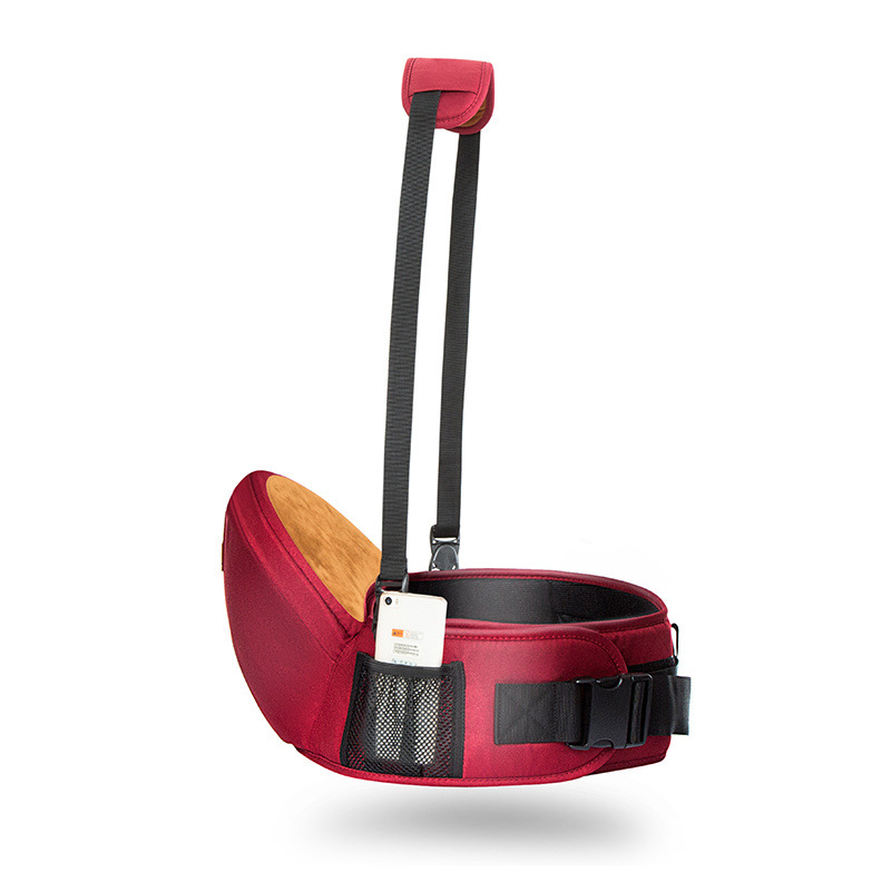 어깨끈 10개가 달린 싱글 웨이스트 스툴 [레드]