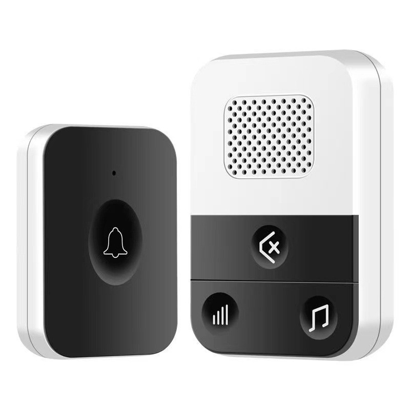 新款门铃无线家用智能超远距离电子遥控防水门玲老人叮咚呼叫器