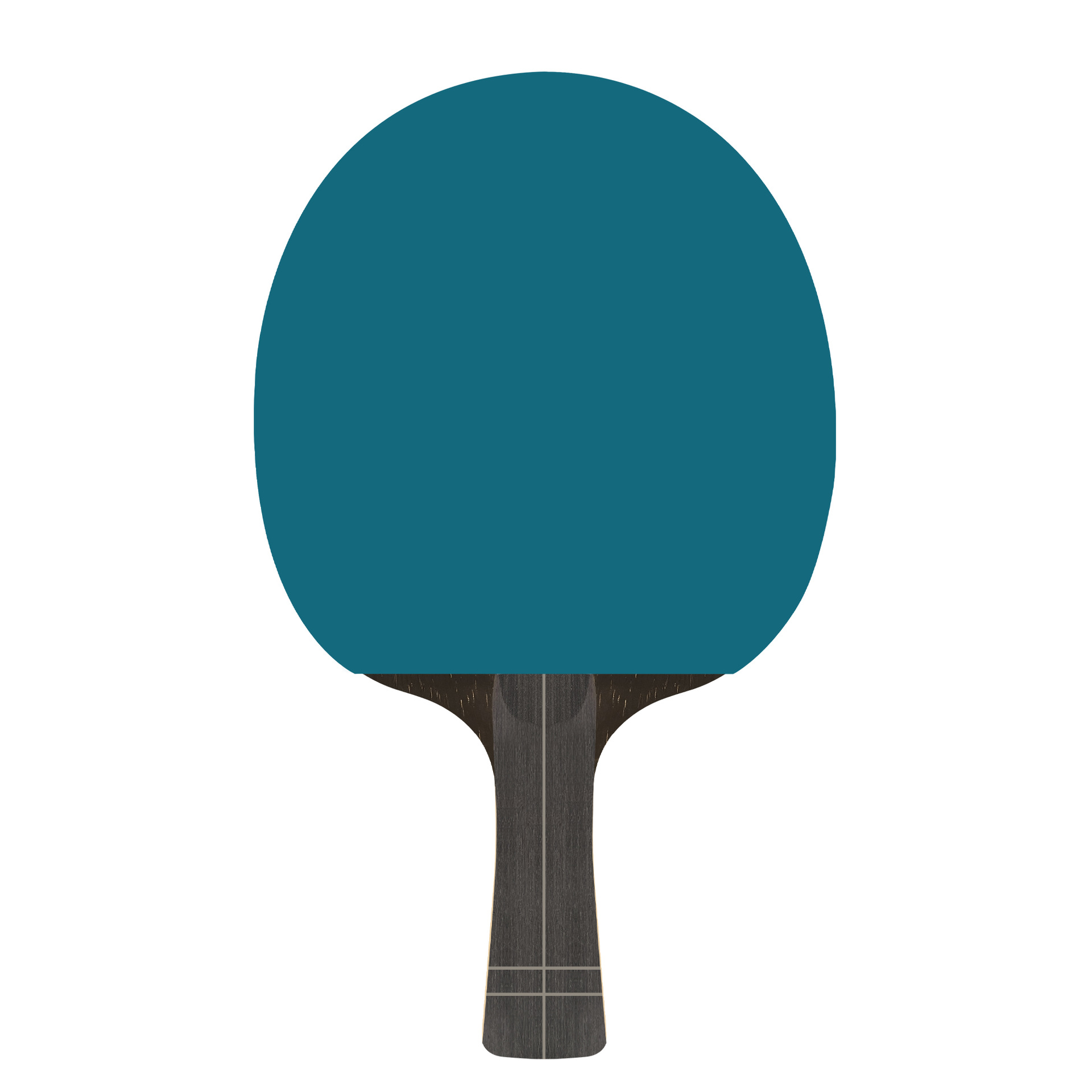 Factory Direct Sales Colorful Rubber Straight Shot Poplar Double Anti-adhesive Table Tennis Racket