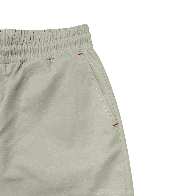 Herrenbekleidung Gewebte Stoffhose mit Kordelzug und mehreren Taschen, einfarbig, lässige Arbeitshose_voghion.com