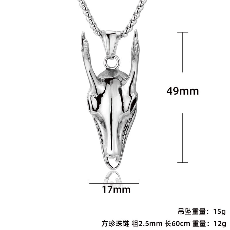 П pendant из нержавеющей стали, цепочка, аксессуар, европейский стиль
