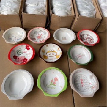 家用陶瓷小味碟日式创意异形料碟调料碟酱料碟日用餐具小碟子国潮