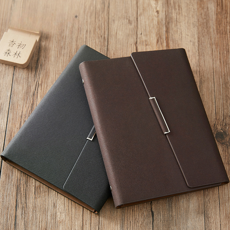 Cuaderno de folga cuaderno plegable a5 logotipo personalizado de alto valor de la cara cuaderno de mano cuaderno conjunto al por mayor