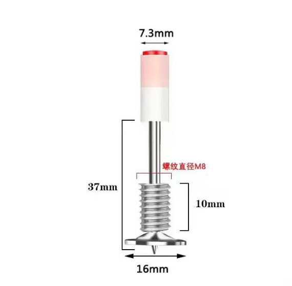 Tuerca de tornillo M8