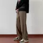 拖地直筒夏季宽松长裤