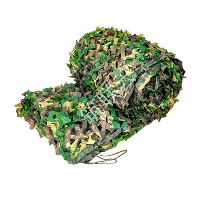 Jungle camouflage net for outdoor use, sun protection, heat insulation, mountain landscaping, site decoration, and camouflage netting