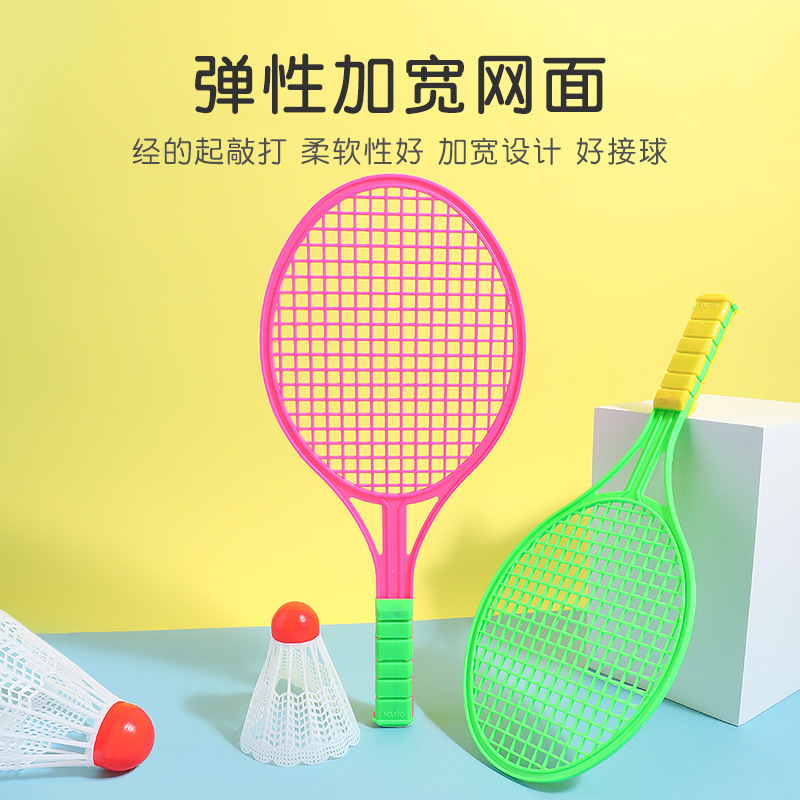 Set de raquetas deportivas infantiles, juguetes de bádminton y tenis