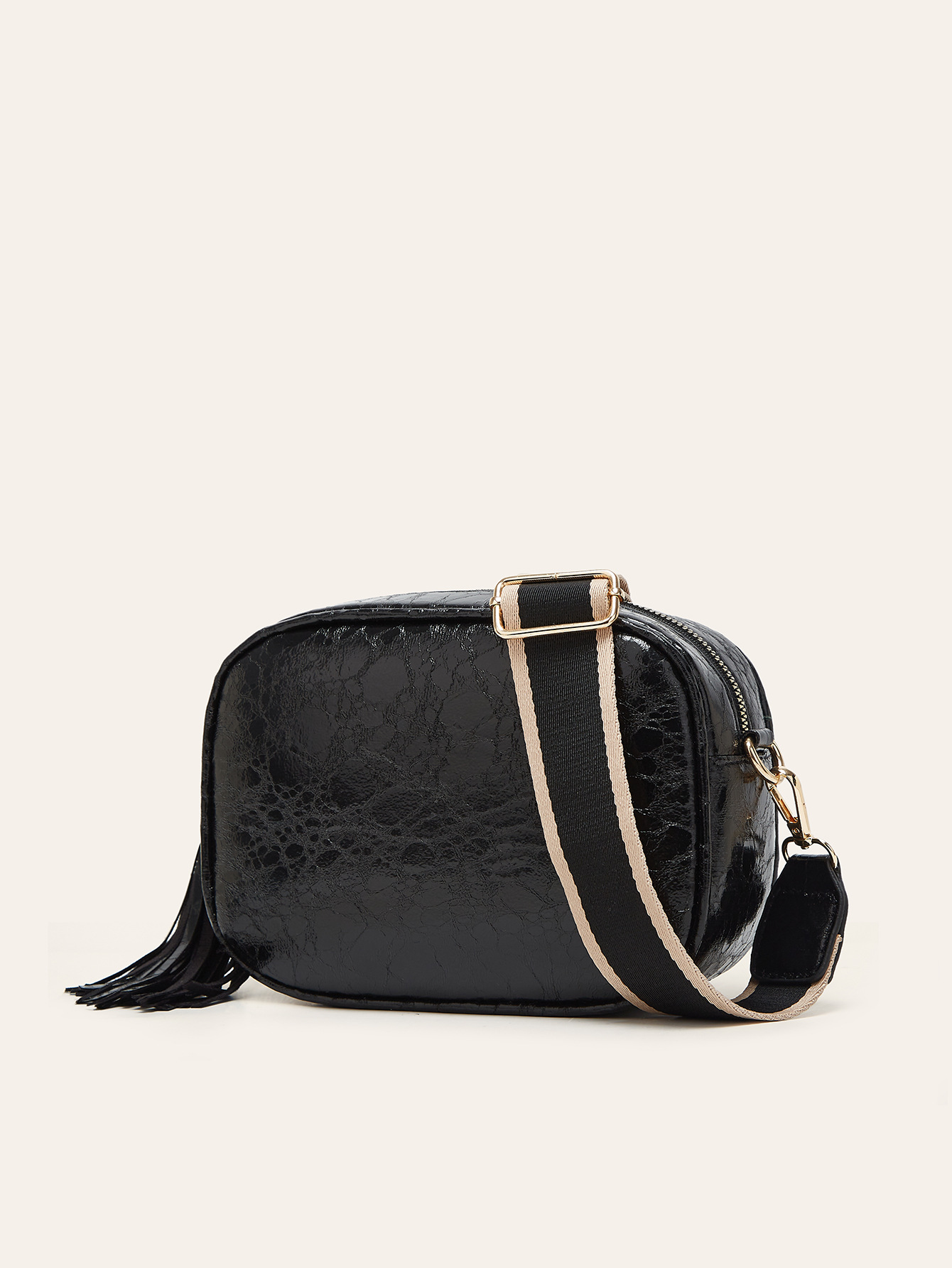 363g Weight Pu Leather Lining Material Zipper Closure Type Single Shoulder Strap Strap Type Camera Bag Bags Type Casual, Shopping Occasion Pu Leather Material Solid Color Pattern All Seasons Season Women's Gender Streetwear Style Square Shape Medium Size Women's Medium Pu Leather Solid Color Streetwear Square Zipper Camera Bag 6