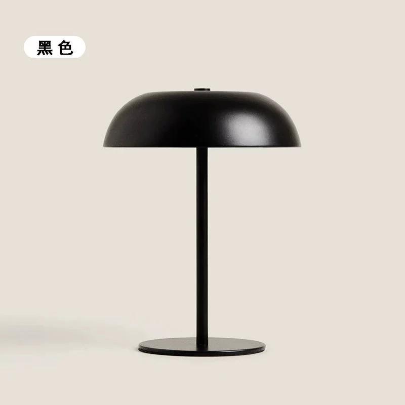 Luz nocturna creativa atmósfera de hongos lámpara de escritorio USB lámpara recargable minimalista atenuable hotel bar dormitorio cabecera estudio