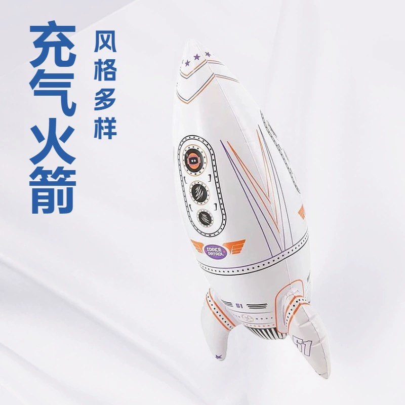 Производитель предлагает на заказ надувные модели ракет и самолётов из ПВХ, декоративные элементы, надувные ракеты, искусственные игрушки.