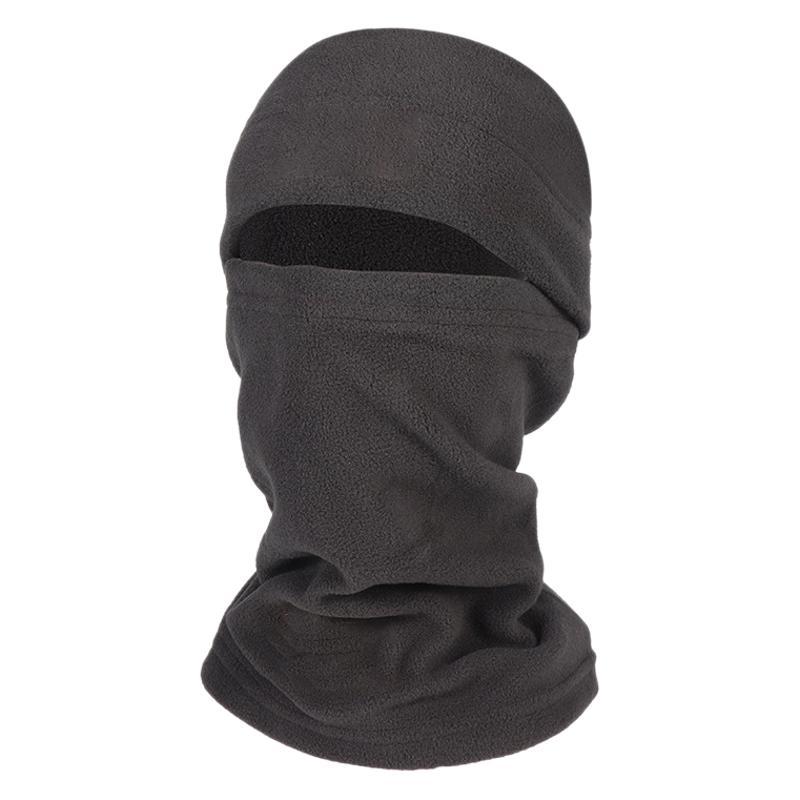 Amazon otoño invierno collar multifuncional máscara de esquí de terciopelo calentador grano agitado terciopelo resistente al frío sombrero de cuello deportivo