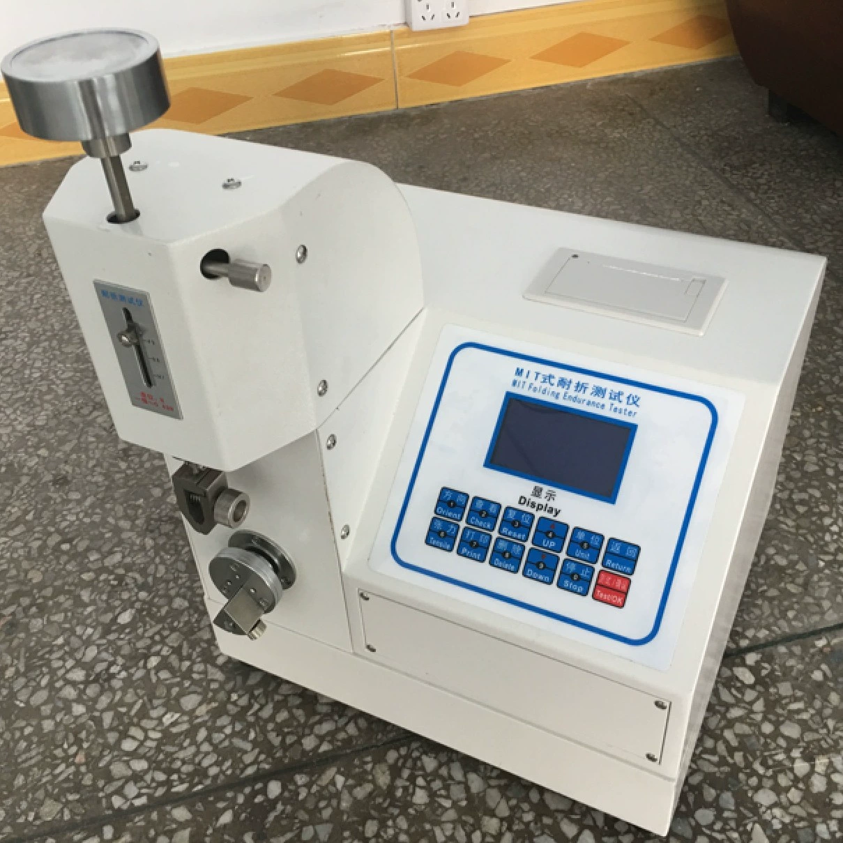 Тестер сопротивления медной фольги тестера сопротивления картона тестера сопротивления МИТ бумажный складывая