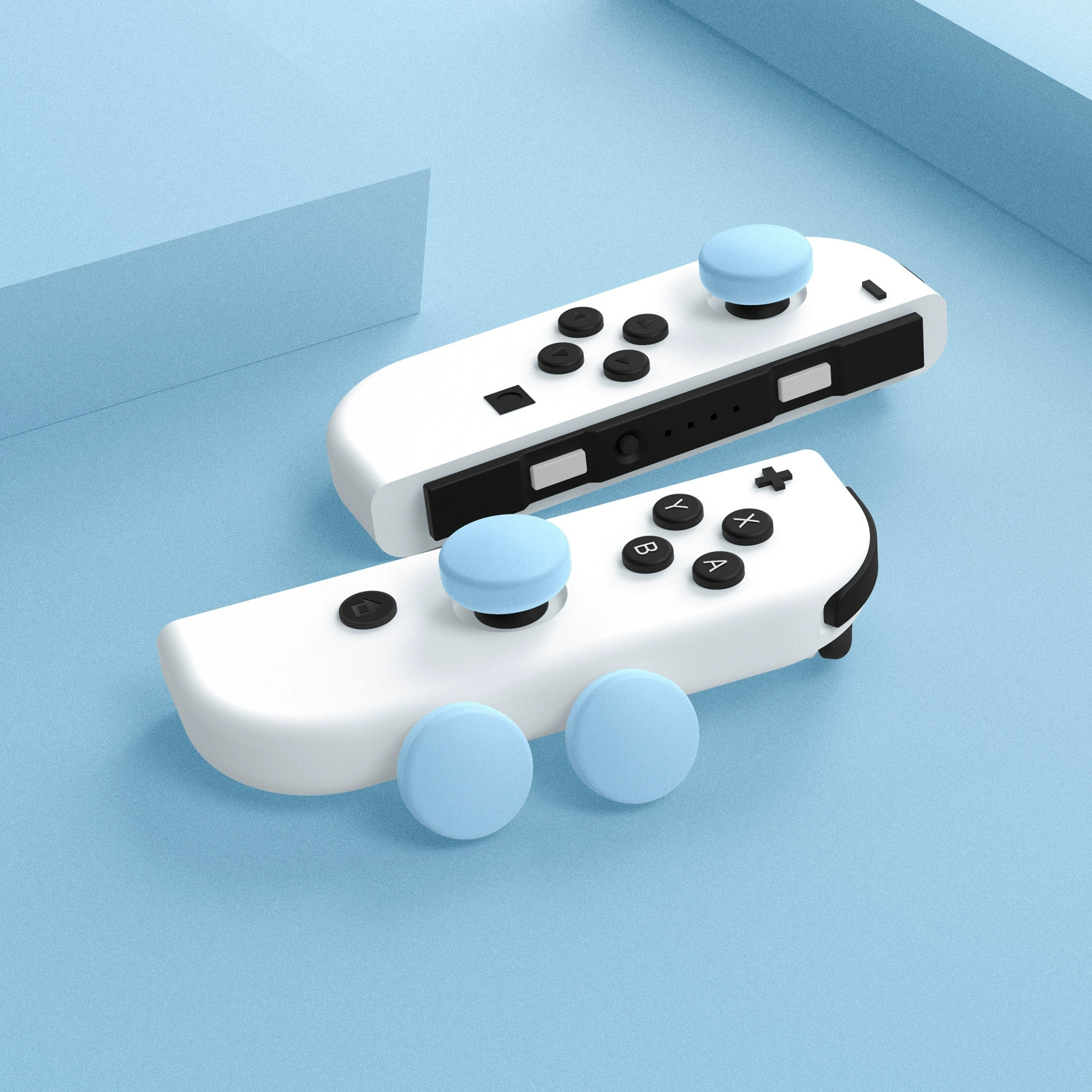 Крышка-накладка на джойстик (Nintendo Switch OLED и Lite), силикон, матовая, противоскользящая, на заказ