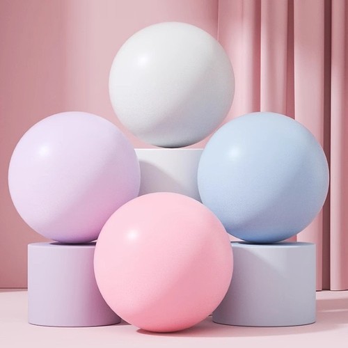 Manufacturer Pilates foam ball, matte finish, thickened, explosion-proof mini yoga ball for postpartum training, body shaping, gymnastics, balance ball