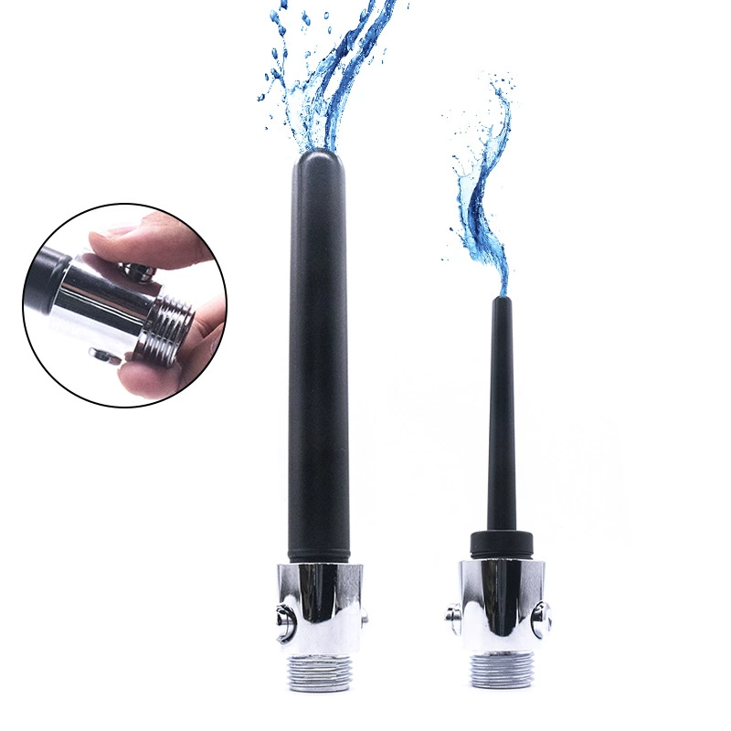 Металлический душ душевая трубка из нержавеющей стали клизмы анус задний двор промывка