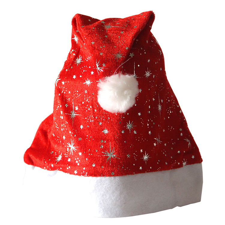 Navidad sombrero decoraciones adulto Santa Claus sombrero rojo niños Navidad sombrero Navidad decoraciones regalos
