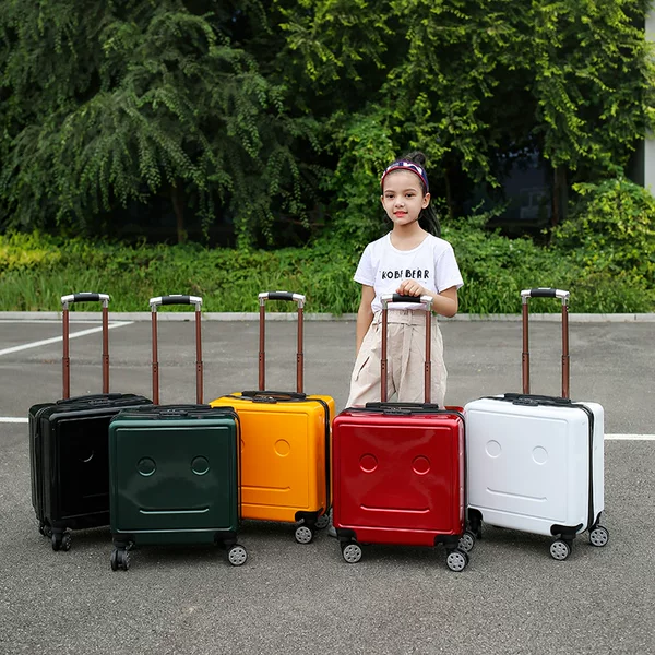 Children's trolley case 18-inch children's suitcase kindergarten baby luggage mute universal wheel travel password box