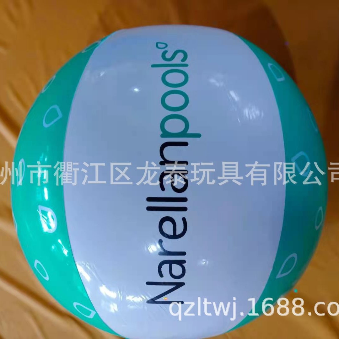 厂家定制充气球PVC六瓣球玩具亲子互动儿童玩具球可加LOGO