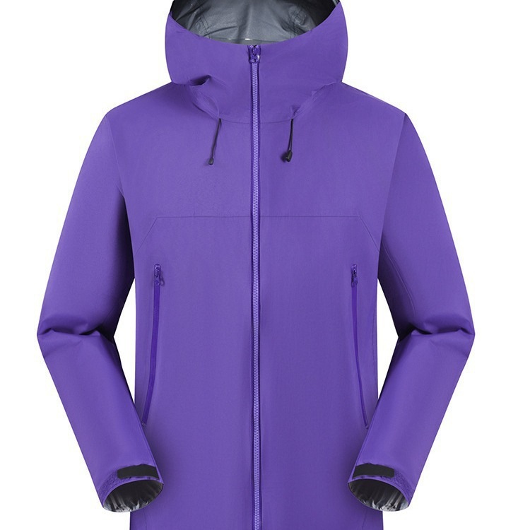 鸟家LW硬壳平替户外单层冲锋衣防水防风登山服外套印LOGO工作服|undefined