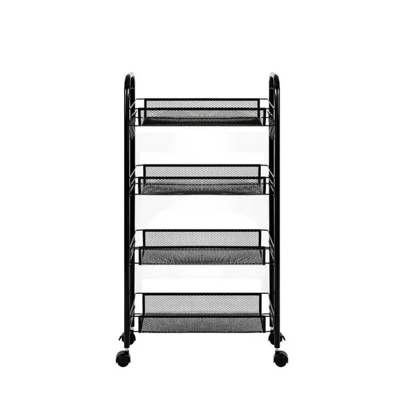 Cross-Border Mobile Storage Rack, Multi-Layer Snack Rack for Bedroom and Bathroom, Movable Baby Product Storage Rack for Kitchen