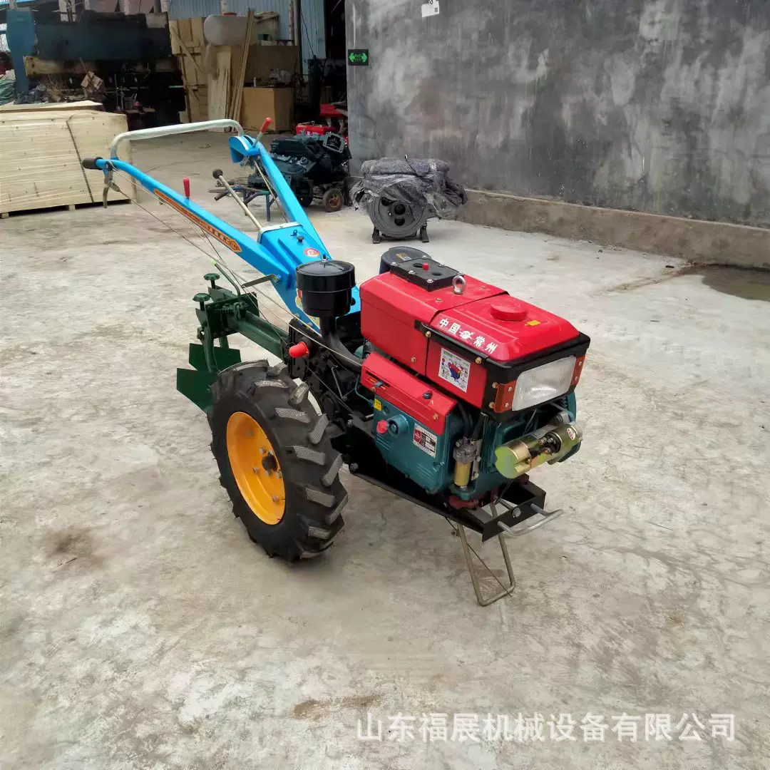 小型农用耙地机整地机 手扶拖拉机配套旋耕机 春耕旋耕起垄拖拉机