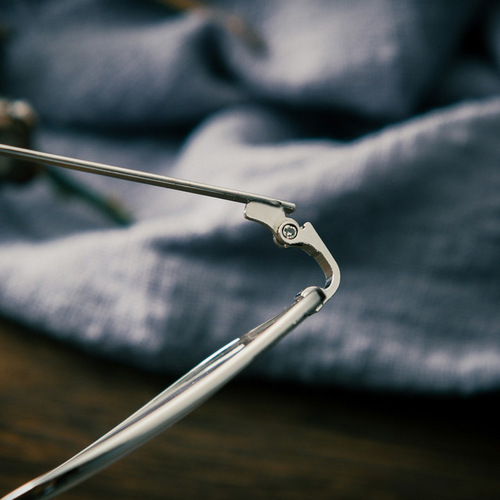 New metal-frame reading glasses wholesale from factory, stylish full-frame reading glasses for kiosks, reading glasses 858