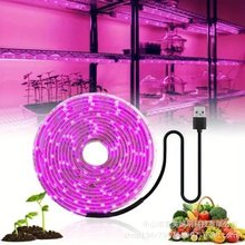 LED 种植灯 全光谱 5V USB 1-5M  植物灯适用于植物温室水培种植