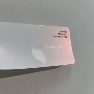 wholesale, cross-border direct sales, Auto Color Change Film - tpu-turns-white-to-red-15215m