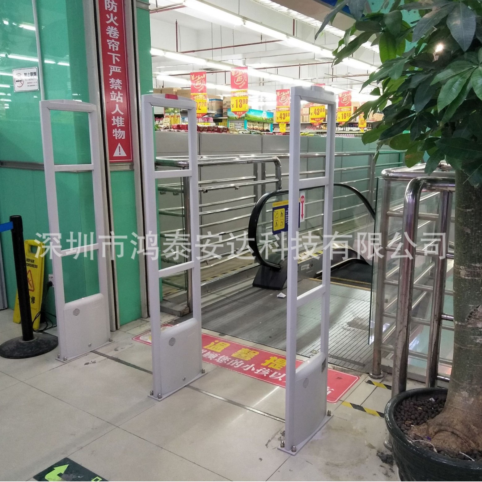 8.2MHZ服装防盗门，射频超市防盗器，商品防盗系统，商场门口防盗